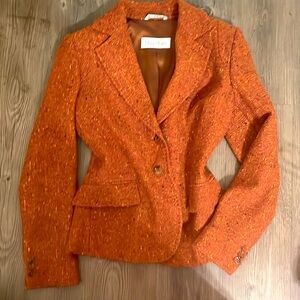 Max Mara Skirt SuitTweed in Russets sz 6